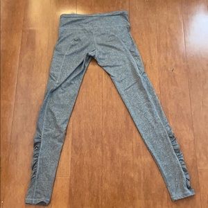 Gray workout leggings
